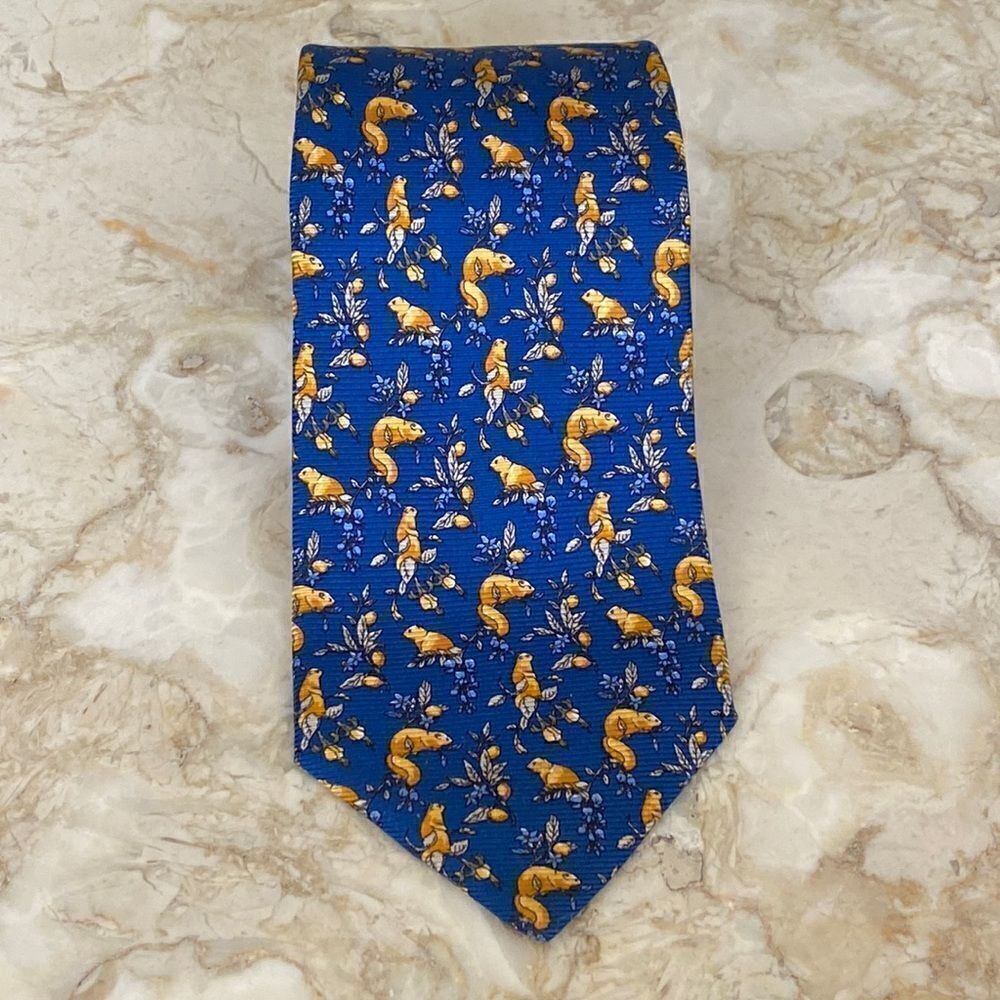 Alain Figaret Paris 100% Silk Handmade Tie